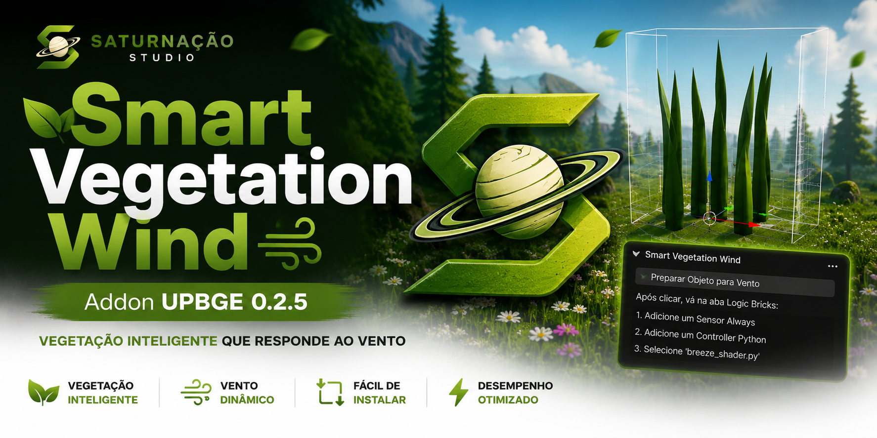 Smart Vegetation Wind