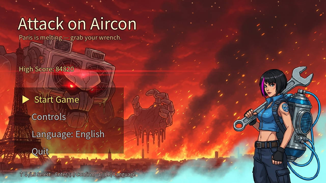 Cover image for Attack on Aircon