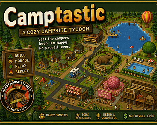 Camptastic: Camp Manager Tycoon! (V1.1) のカバー画像