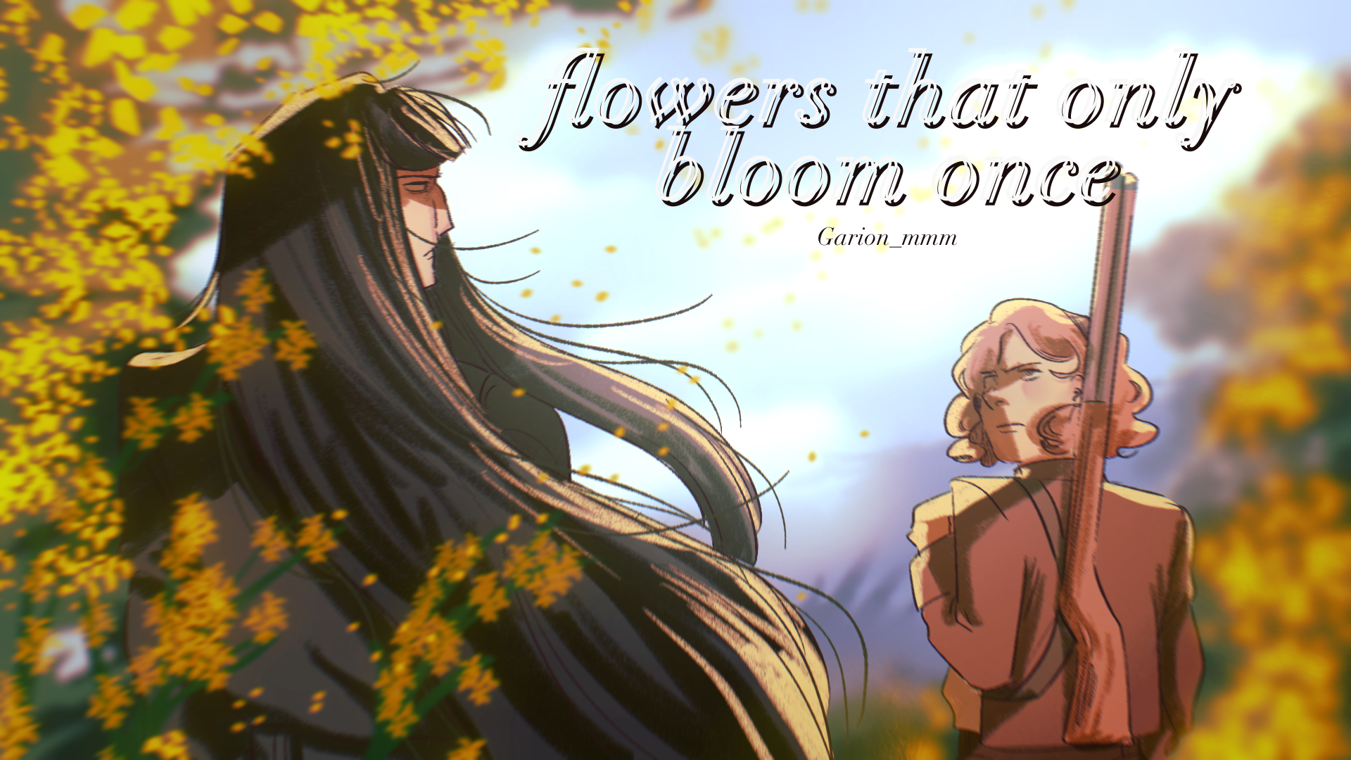 Cover image for Flowers that only bloom once