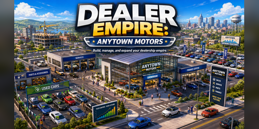 Cover image for Dealer Empire: Anytown Motors