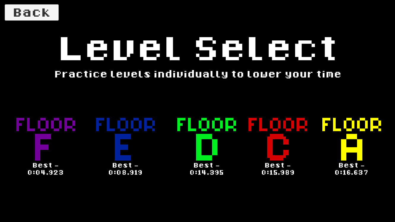 Level Select Menu