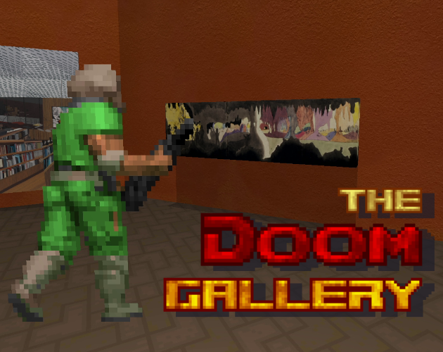 Cover image for The Doom Gallery