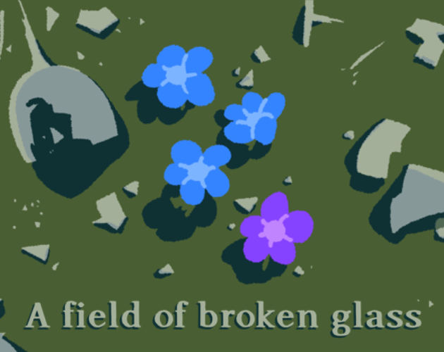 A field of broken glass