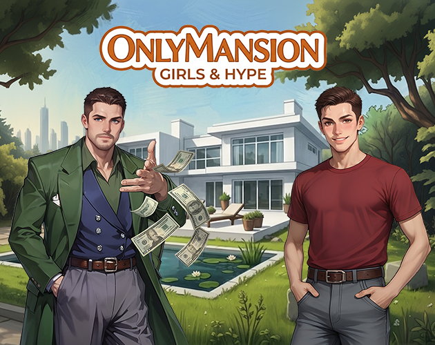 Cover image for OnlyMansion: Girls and Hype