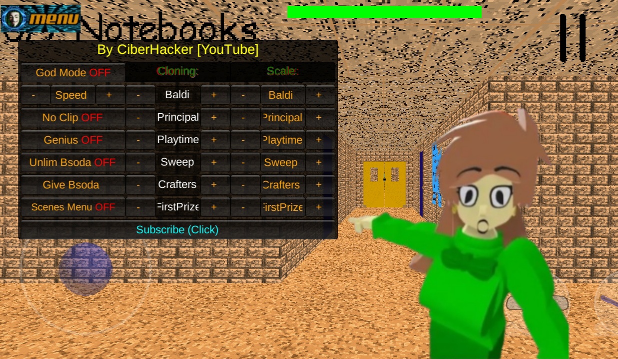 Baldi's education tale v1 with cyberhacker mod menu