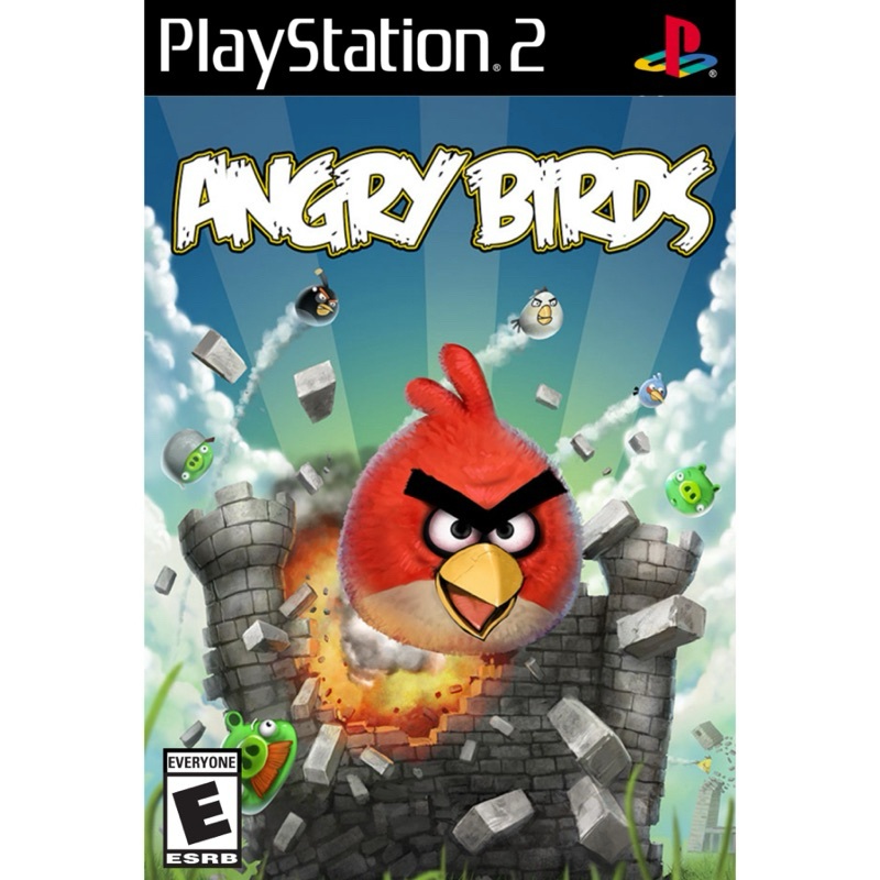 Angry Birds for PS2 (PlayStation 2)