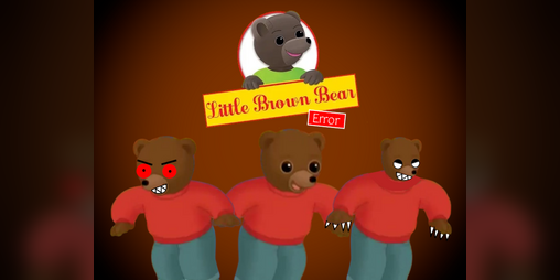 Cover image for Little Brown Bear Error