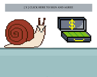The 10 Million Dollar Snail (or Snails Freak Me Out) game screenshot