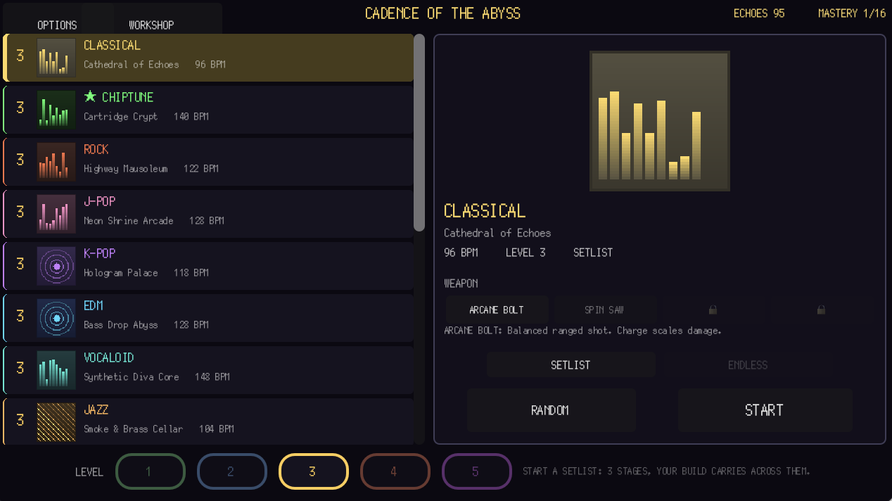 Cadence of the Abyss