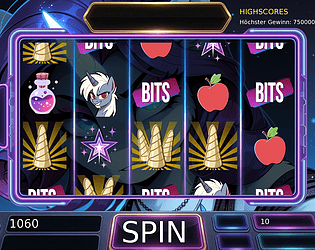 Gratis en itch.io: PONY SLOT MACHINE de reneowen