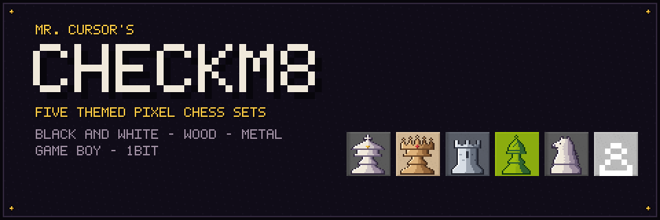 CheckM8 - Pixel Chess Kit