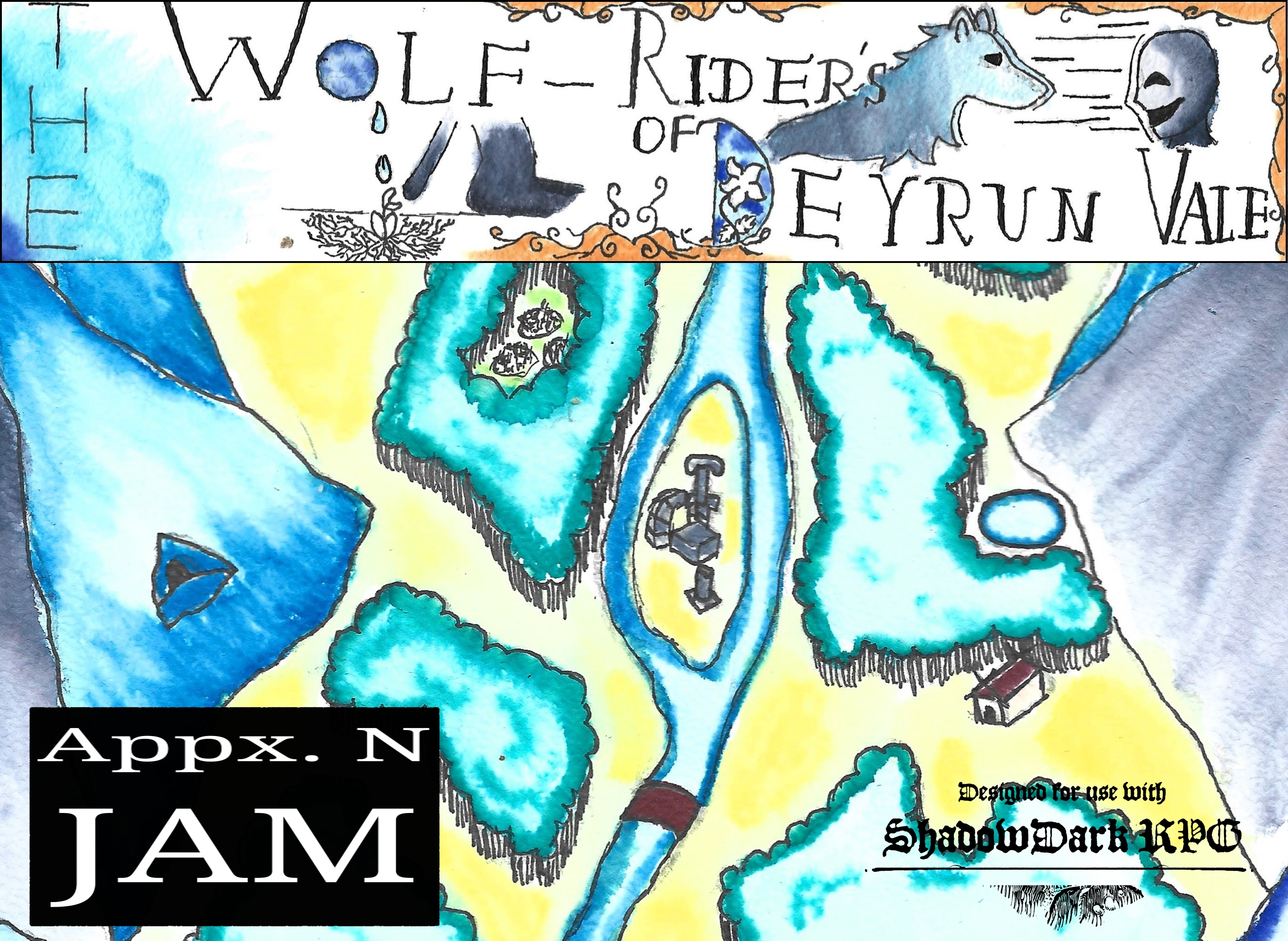Cover image for Wolf-Riders of Deyrun Vale