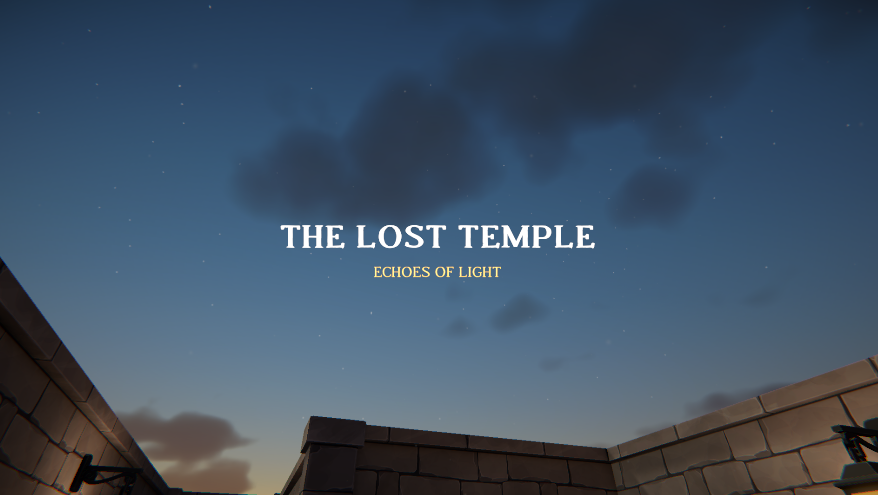 The Lost Temple: Echoes of Light