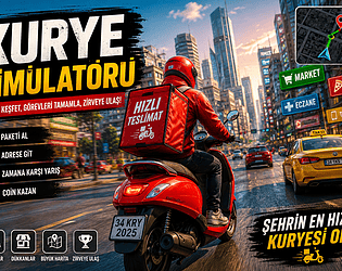 Kurye Simulator game screenshot
