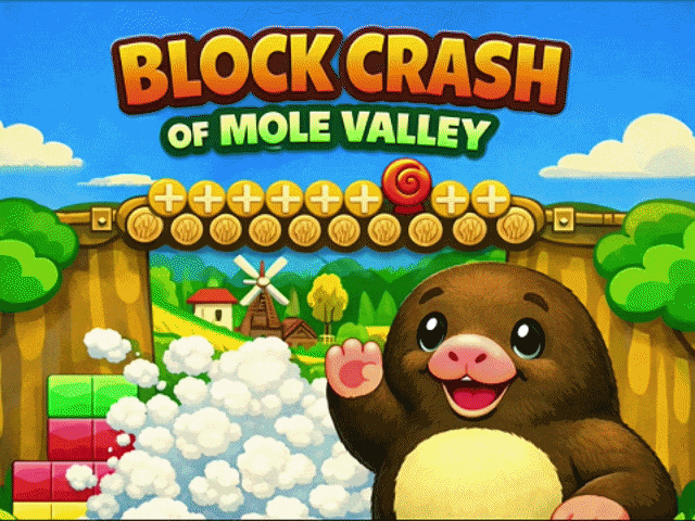 Cover image for BLOCK CRASH of MOLE VALLEY