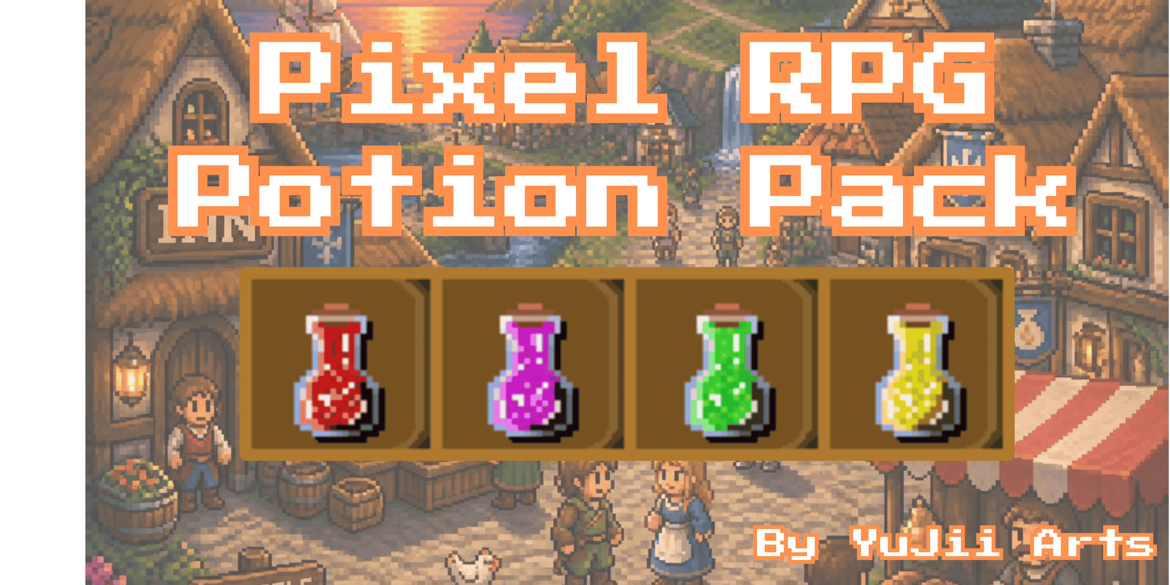 Pixel RPG Potion Pack - ver 1.0 by YuJii Arts