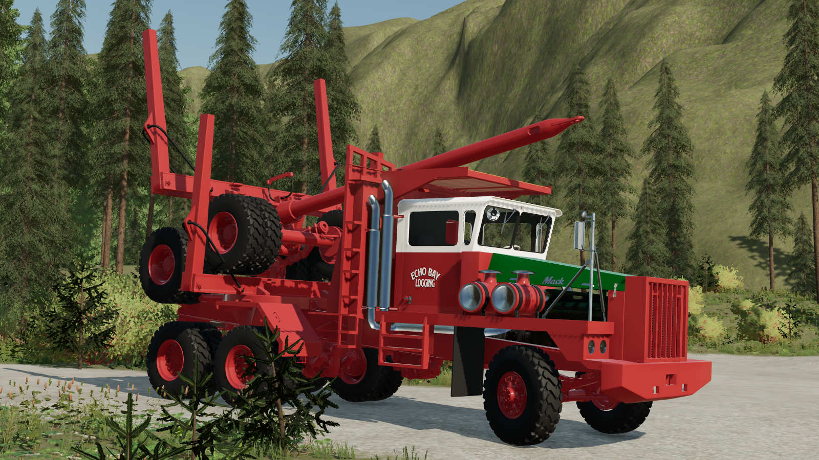 Cover image for FS22 Mack CL350 Off Highway Logging Truck