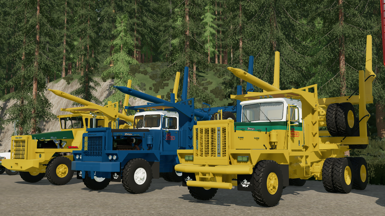 Cover image for FS22 Pacific P16 Logging Truck