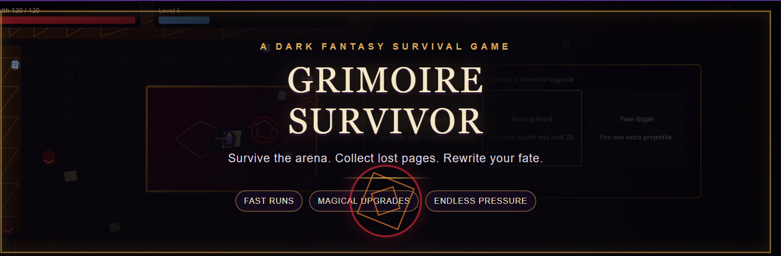 Cover image for Grimoire Survivor