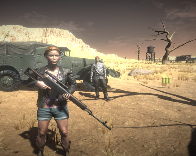 Gunslingers of the Wasteland vs the Zombies From Mars cover