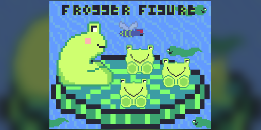 Cover image for Frogger figure