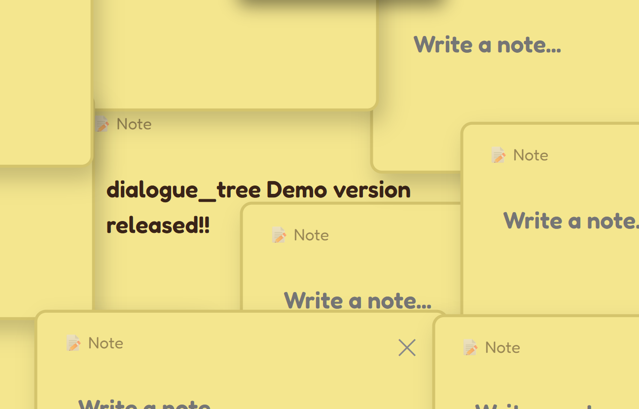 dialogue_tree Demo version released!! - dialogue_Tree by Eymen Listens