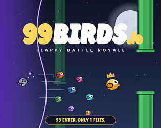 99Birds - Flappy Royale game screenshot
