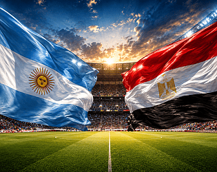 [Twine Game] One Match One Memory Argentina VS Egypt game screenshot
