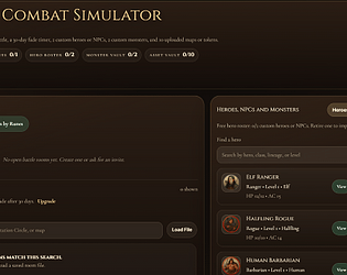 Virtual Combat Simulator [Free] [Adventure]