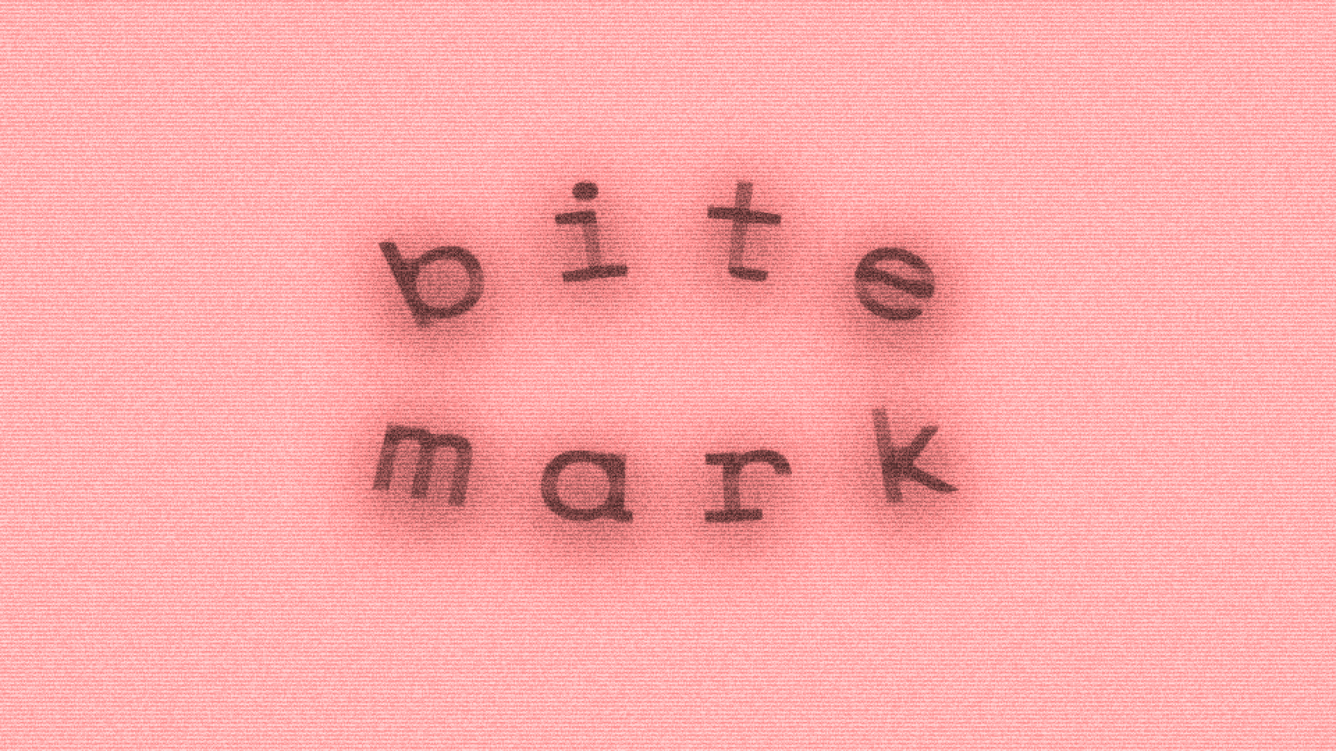 Cover image for bitemark