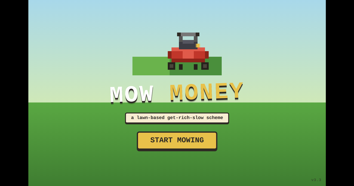 Cover image for Mow Money