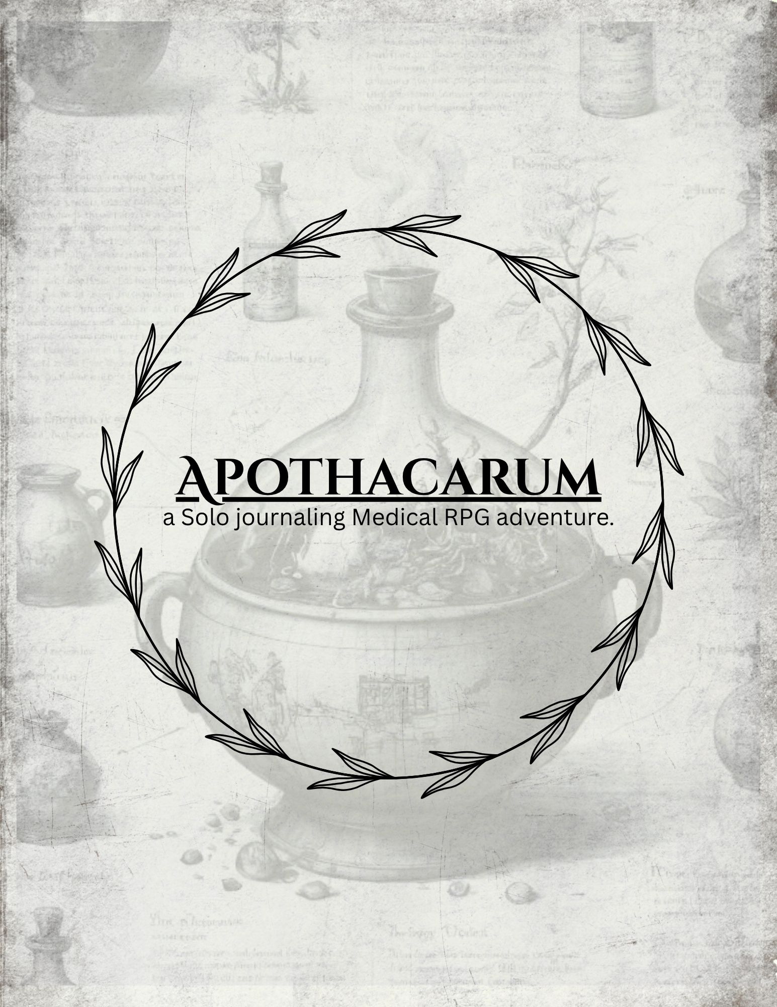 Portada de APOTHACARUM - a Solo Medical RPG