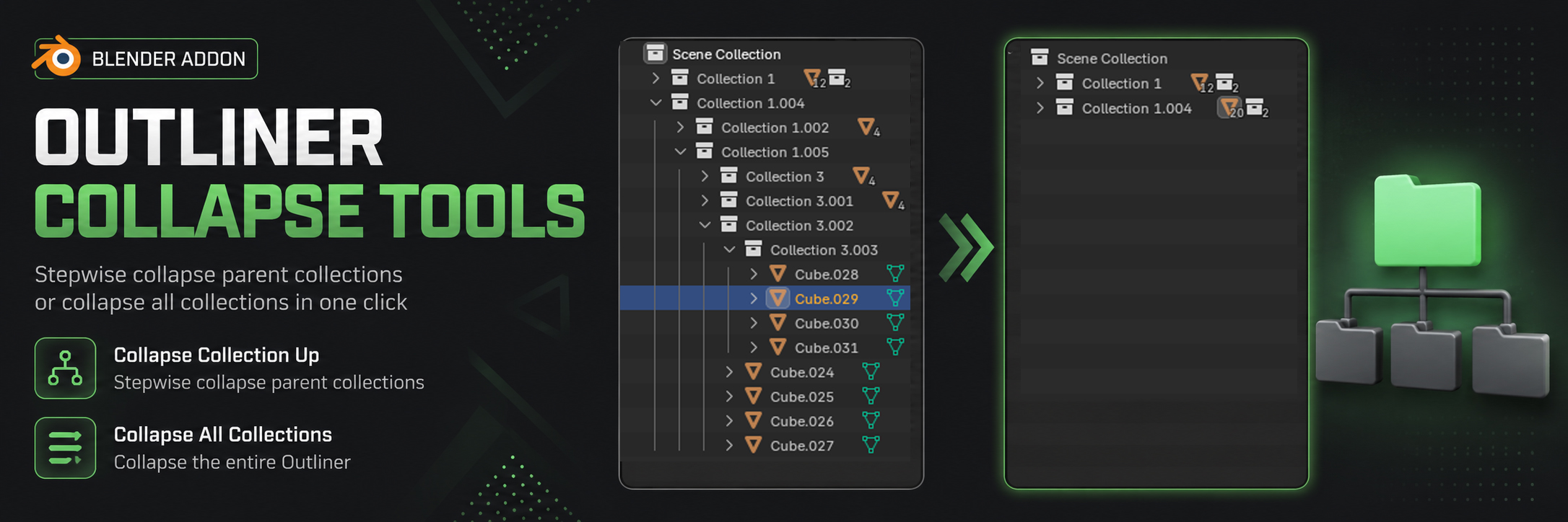 Outliner Collapse Tools