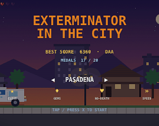 Exterminator in the City [Free] [Platformer]