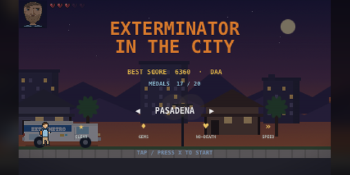 Cover image for Exterminator in the City