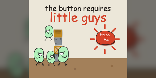 Cover image for the button requires Little Guys