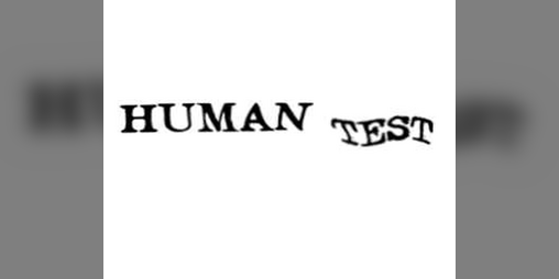 Cover image for HUMAN TEST