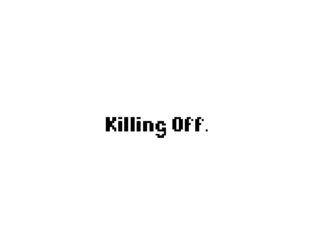 Cover image for Killing Off.