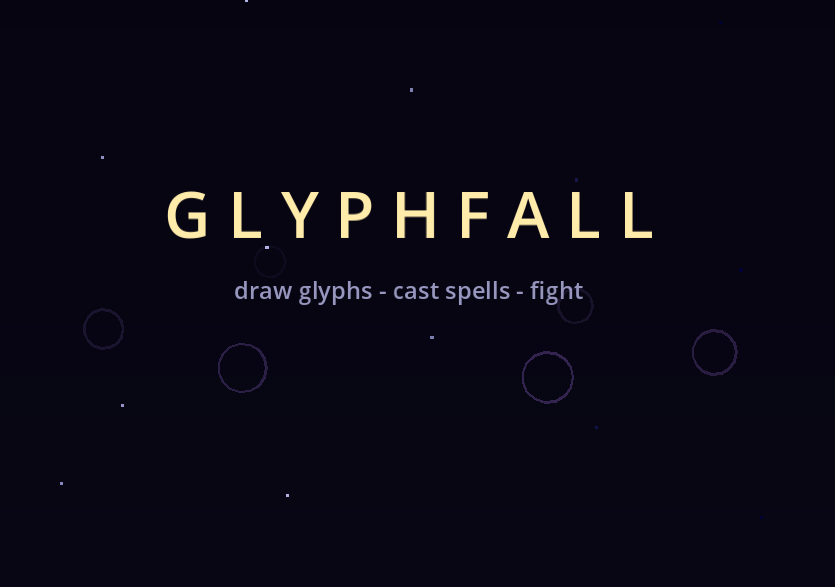 Cover image for Glyphfall