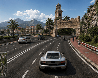 3D Browser Experience – Monaco Azure Coast [$9.00]
