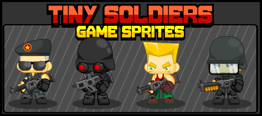 Tiny Soldiers - Game Sprites