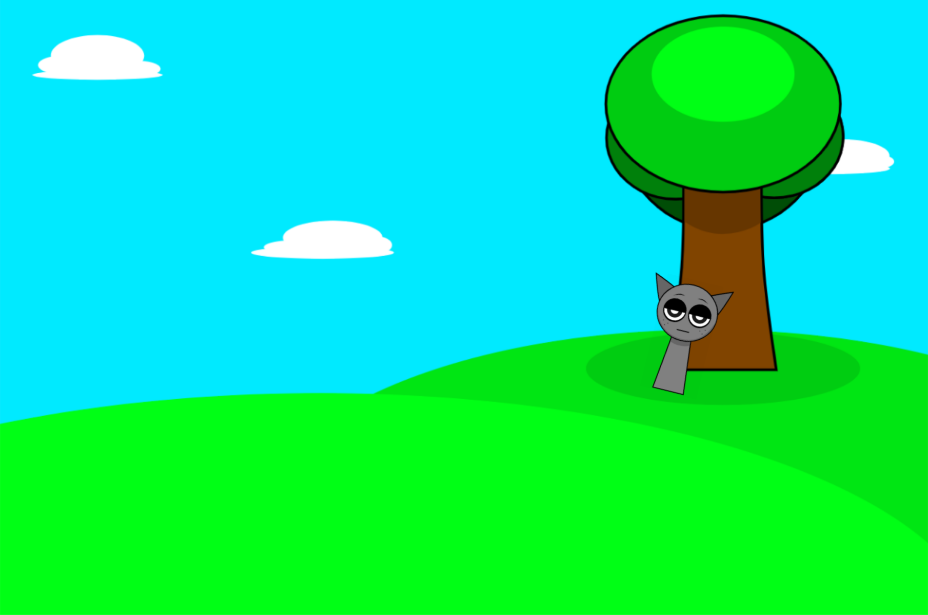 Cover image for Sprunki Anti Shifted Phase 4 (GrayandMrTree's Take)