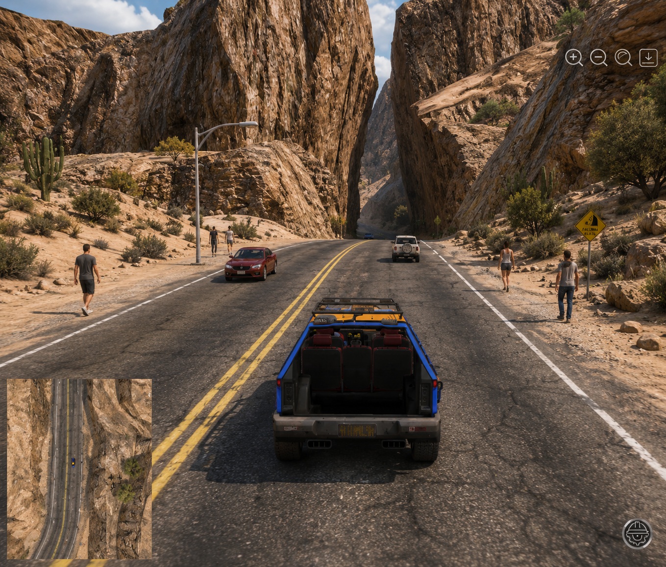3D Browser Racing – Big Rock