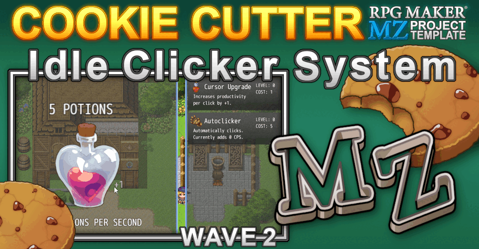 Cookie Cutter MZ - Idle Clicker System