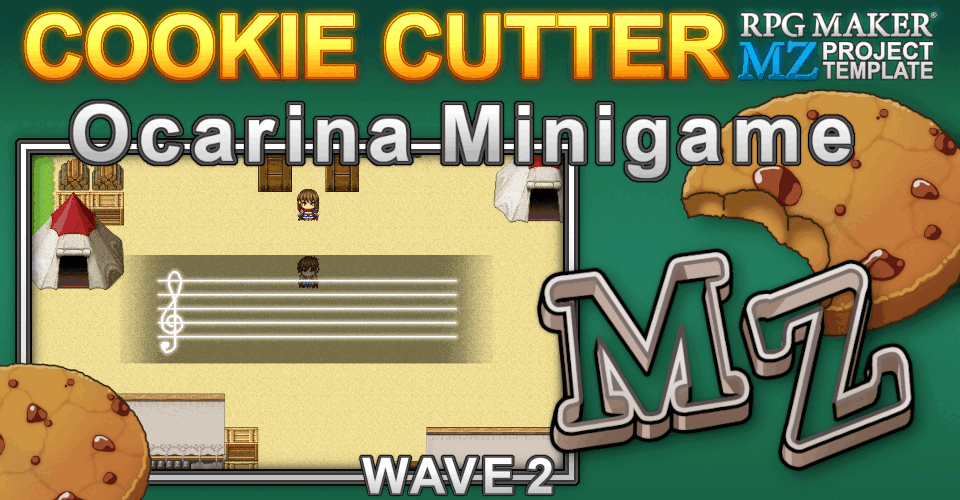 Cookie Cutter MZ - Ocarina Minigame