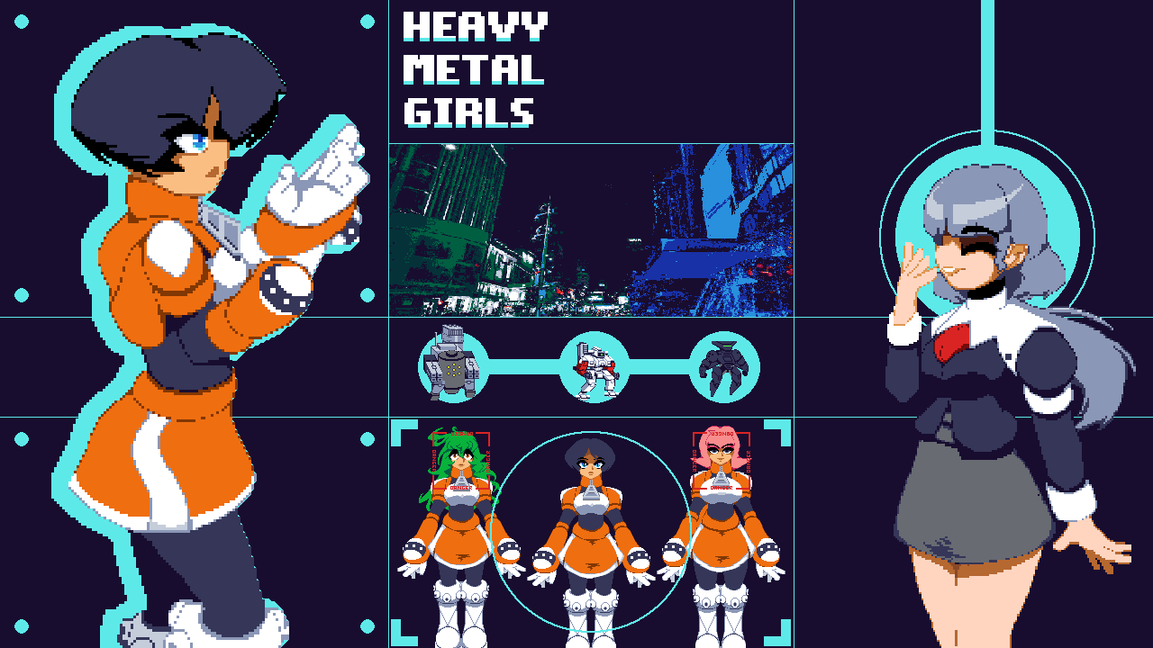 Cover image for Heavy Metal Girls
