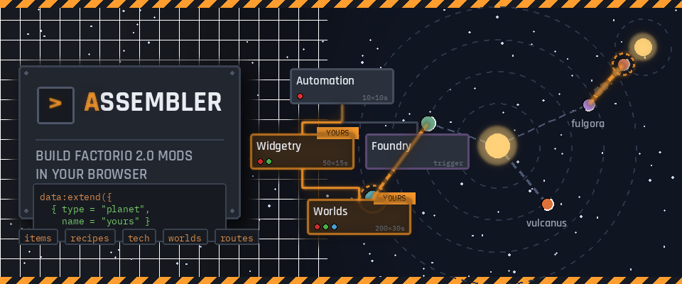 Assembler (Factorio Mod Creator)