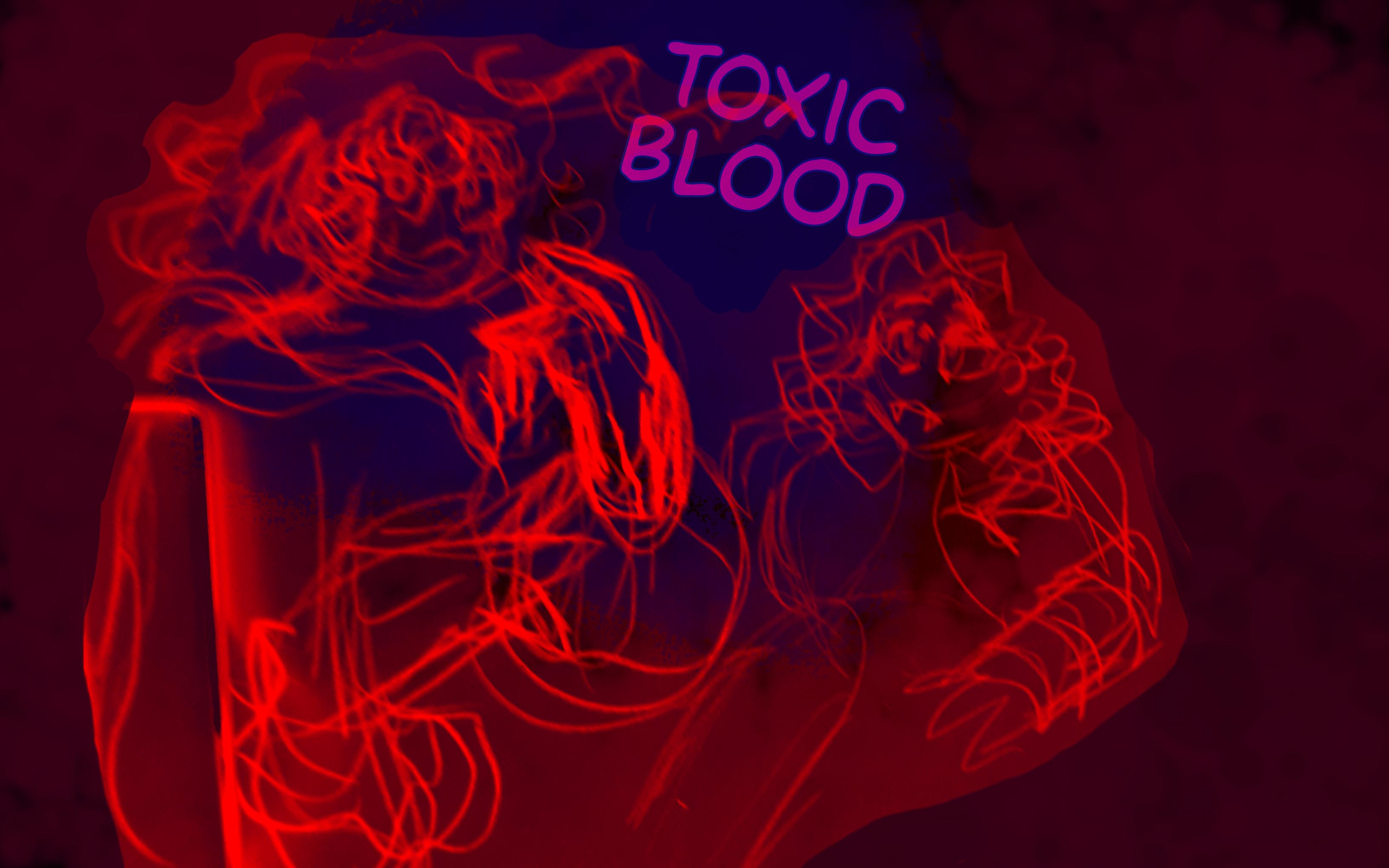 Cover image for toxic blood