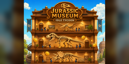 Cover image for Jurassic Museum: Idle Tycoon